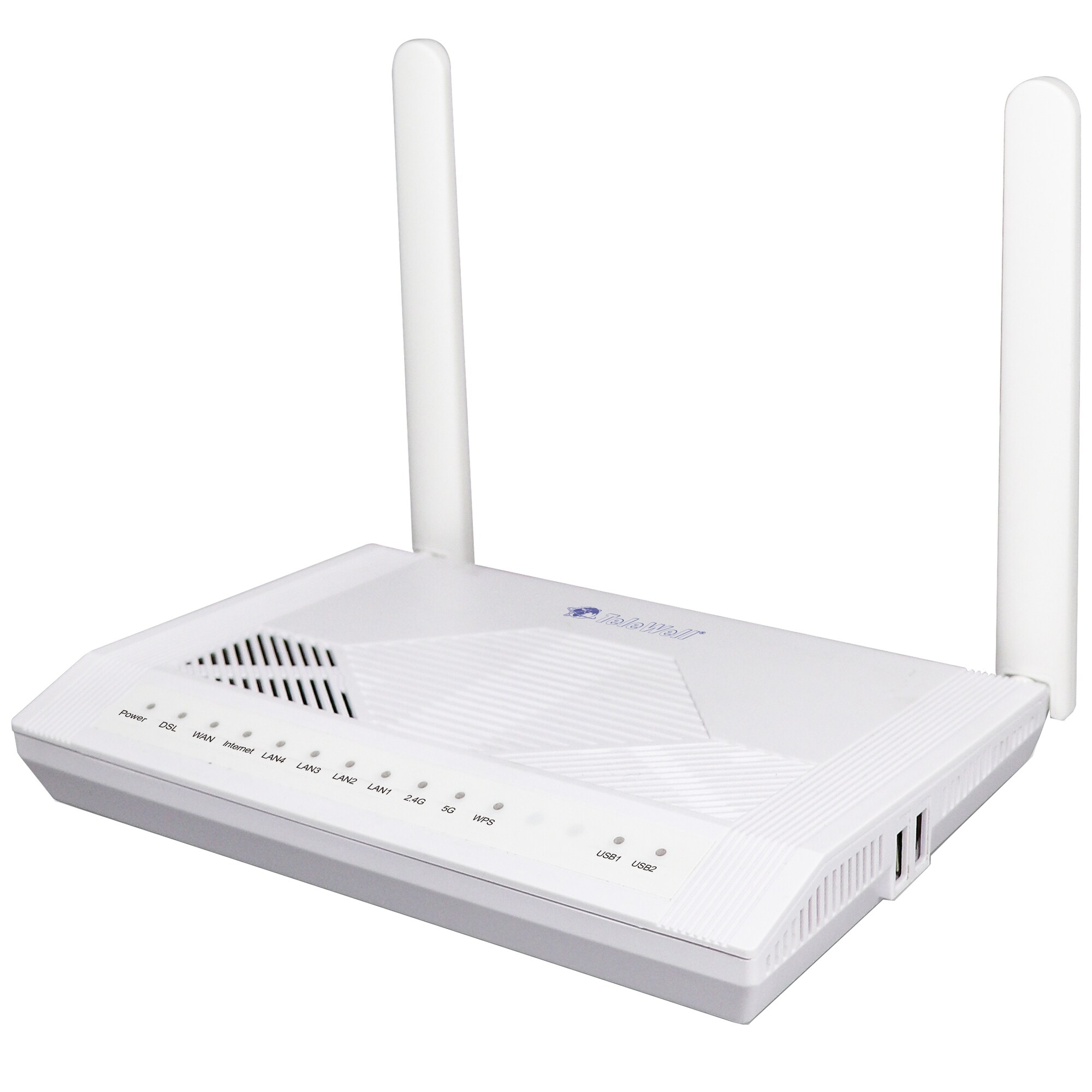 TeleWell TW-EAV510AC-B ADSL2+/VDSL2 modeemi + WLAN - Gigantti verkkokauppa