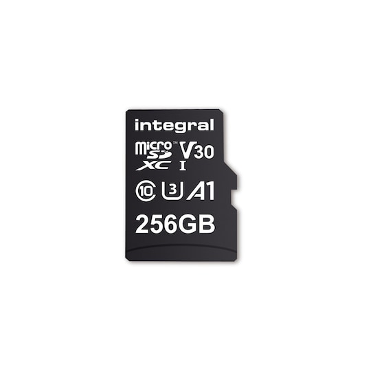 Integral 256GB V30 4K Micro SD card - Gigantti verkkokauppa