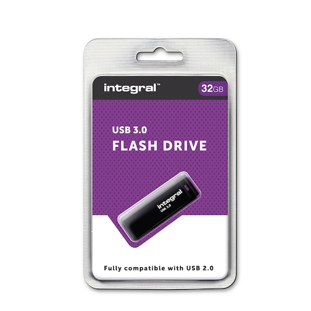 Integral Hi speed 32GB USB 3.0 Black.
