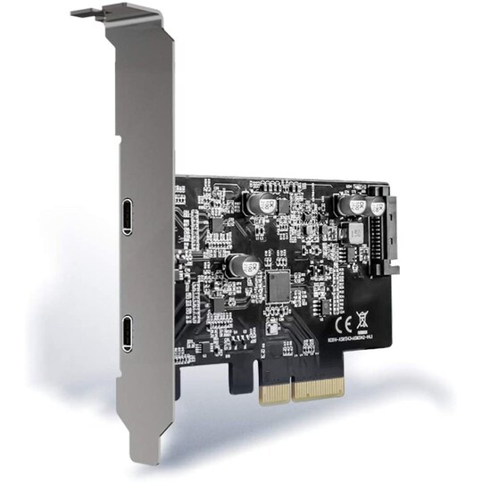 Maiwo KC014 PCI Express x4 -kortti–2x ulkoinen USB 3.1, 10 Gb/s, Gen 2,  Type C - Gigantti verkkokauppa