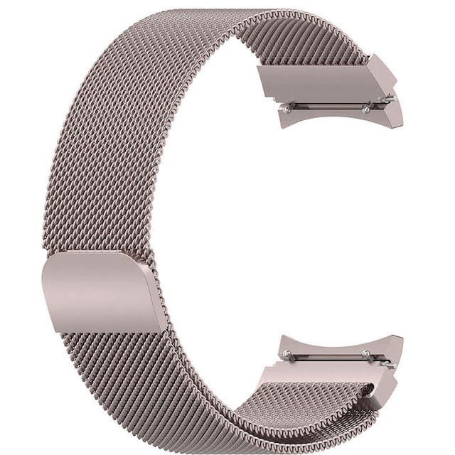 Puro Galaxy Watch 6/4/4 Classic ranneke (ruostumaton teräs, ruusuk.)