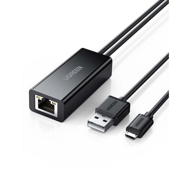 Ugreen Micro USB Ethernet LAN-sovitin Chromecast TV Stick