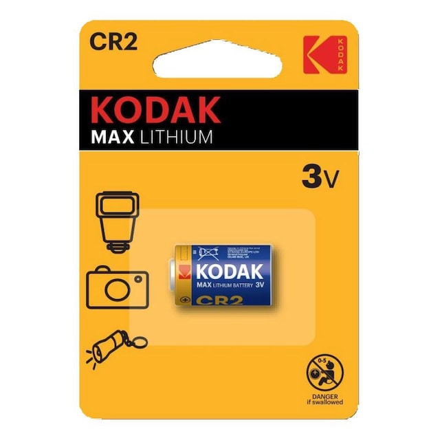 Kodak Max litiumparisto CR2 (1 pakkaus)