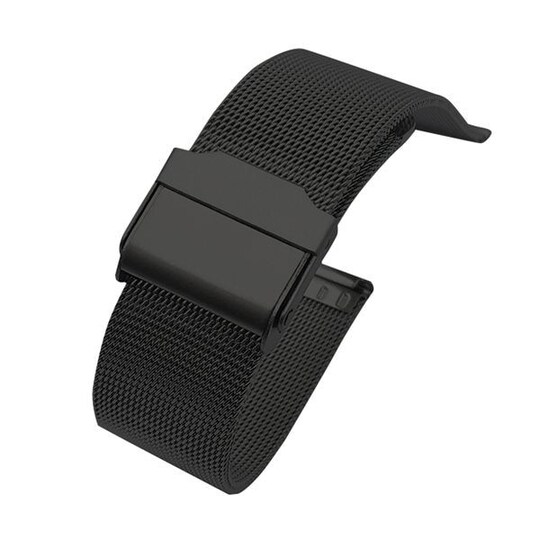 Ranneke ruostumatonta terästä mallille Huawei Honor Watch ES - Musta -  Gigantti verkkokauppa