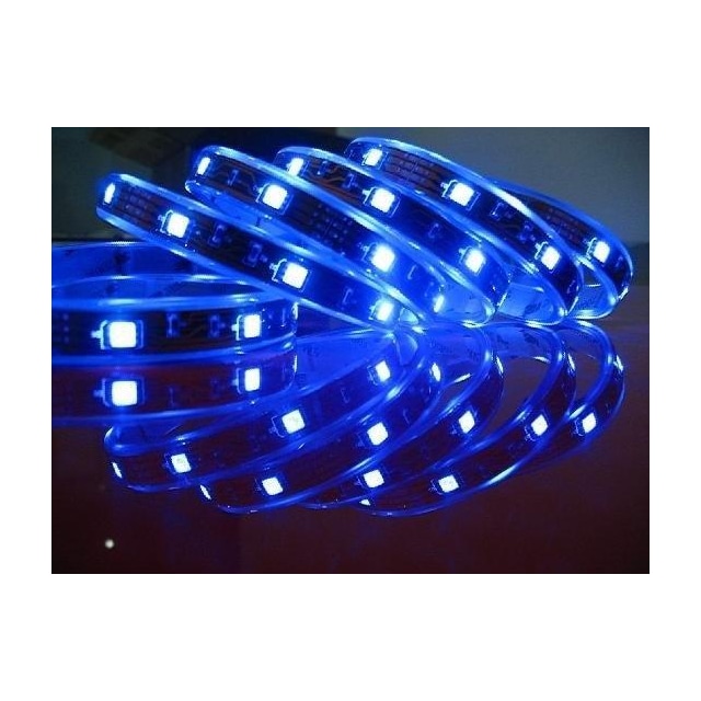 Sininen LED-nauha kaksipuoleisella teipillä, SMD, 60cm