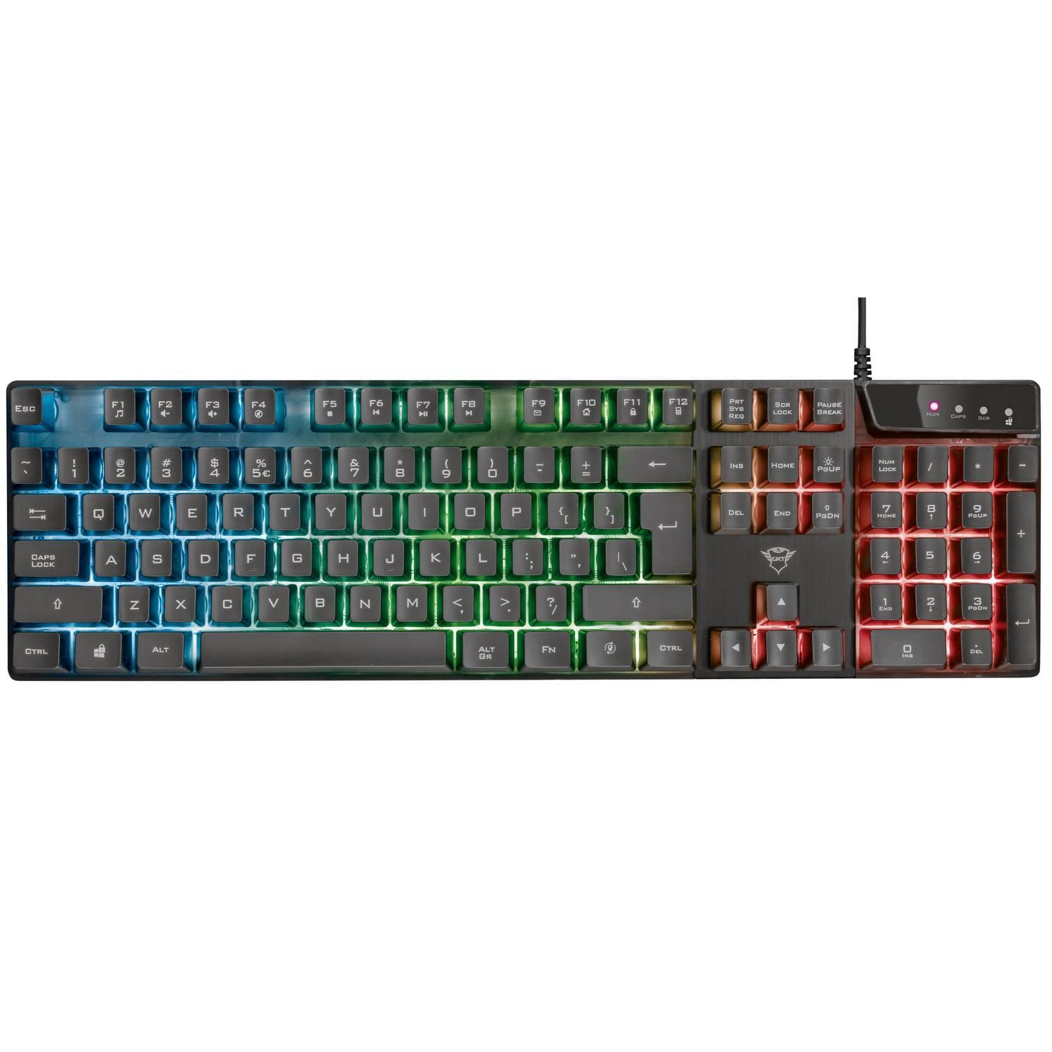 GXT 835 Azor RGB Gaming Keyboard Nordic - Gigantti verkkokauppa
