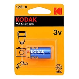 Kodak Kodak Max litium 123LA akku (1 kpl)