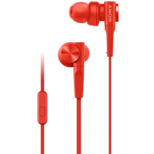 Kuulokkeet MDR-XB55AP Punainen kaapeli-korvamikrofoni - Gigantti  verkkokauppa