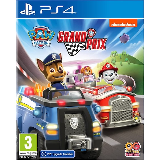 PAW Patrol: Grand Prix (PS4) - Gigantti verkkokauppa
