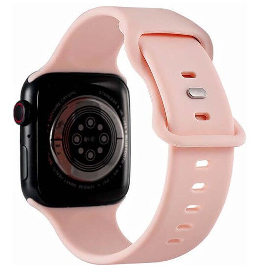 Gear silikoninen Apple Watch ranneke 38-41 mm (ruusu) - Gigantti  verkkokauppa