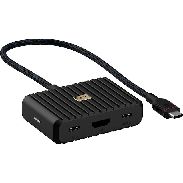 Unisynk 5 Port 8K 100W USB-C hubi (musta)