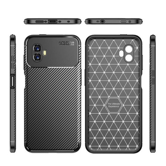 Carbon silikoni kuori Samsung Galaxy Xcover 6 Pro - Musta - Gigantti  verkkokauppa