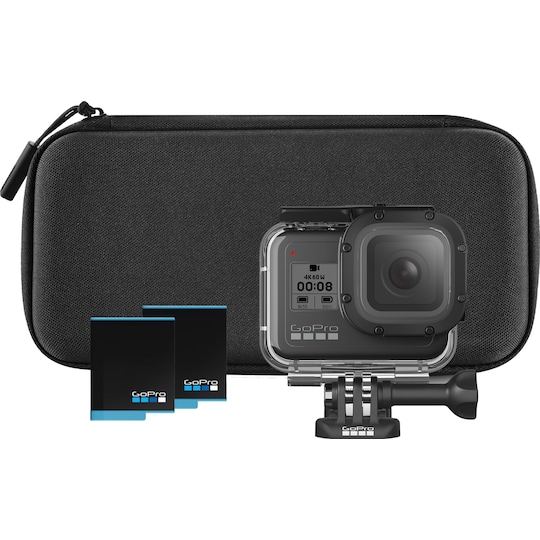 GoPro Hero 8 Black actionkamera lisävarustepakkaus - Gigantti verkkokauppa