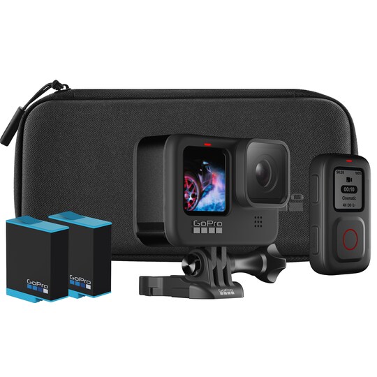 GoPro Hero 9 Black actionkamera lisävarustepakkaus - Gigantti verkkokauppa