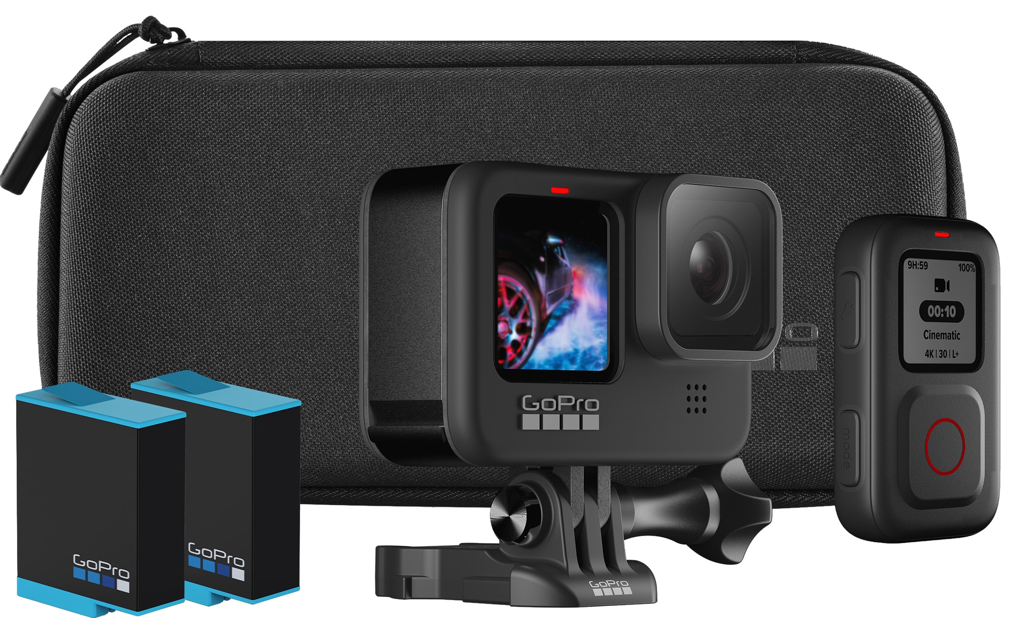 GoPro Hero 9 Black actionkamera lisävarustepakkaus - Gigantti verkkokauppa