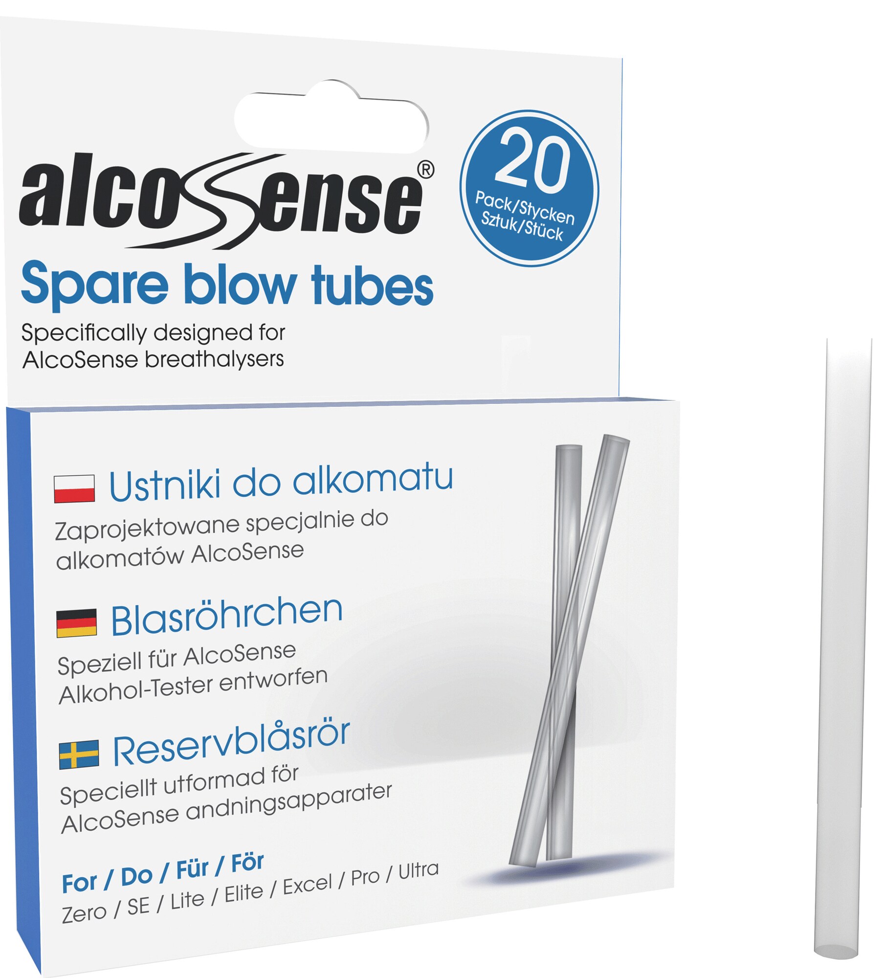 AlcoSense suukappaleet 242605 (20 kpl) - Gigantti verkkokauppa