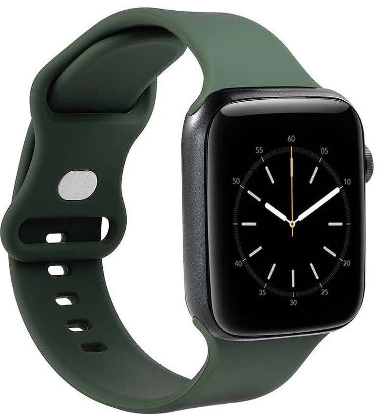 Gear silikoninen Apple Watch ranneke 38-41 mm (oliivinvihreä) - Gigantti  verkkokauppa