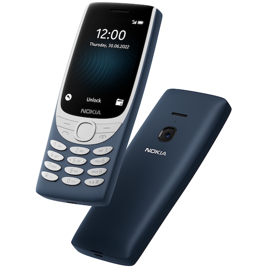 Nokia 8210 4G matkapuhelin (sininen) - Gigantti verkkokauppa