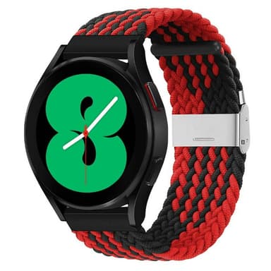 Punottu elastinen rannekoru Samsung Galaxy Watch 4 (40mm) - Punainen/M