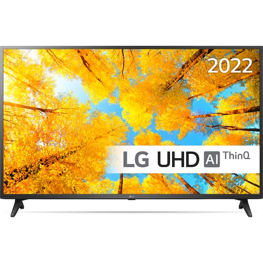 LG 43" UQ75 4K LCD TV (2022) - Gigantti verkkokauppa