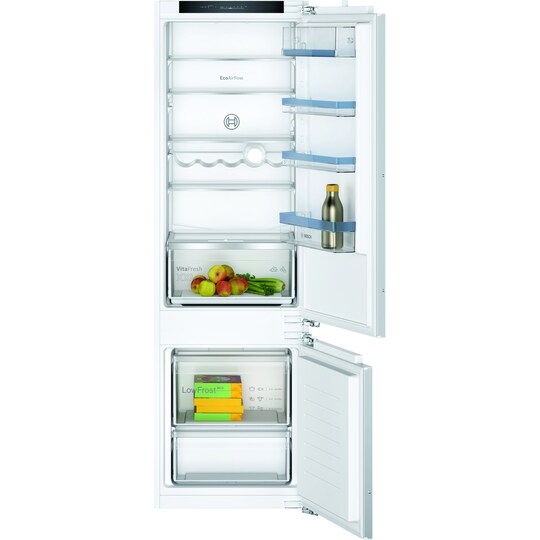 Bosch Jääkaappi-pakastin yhdistelmä KIV87SFE0 (Ei) - Gigantti verkkokauppa