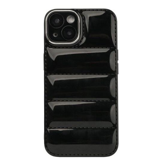 Creative Puffer Case -puhelimen suojus Iskunkestävä Soft Down Jacket  -puhelinkotelo Musta iPhone 12 Pro - Gigantti verkkokauppa