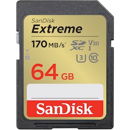 SanDisk Extreme® 64GB SDXC™ UHS-I -kortti