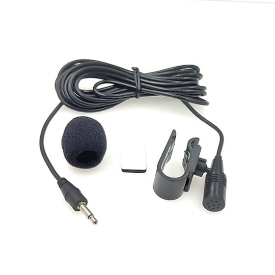 Mikrofoni Mono Clip, 2,5mm - 3 Metriä - Gigantti verkkokauppa