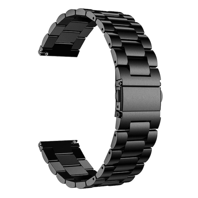 SKALO Teräsranneke OnePlus Watch - Musta
