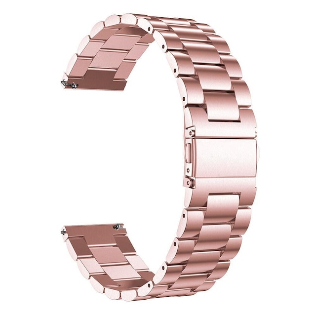 SKALO Teräsranneke Huawei Watch Gt 2 42mm - Pinkki