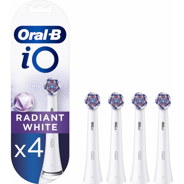 Oral-B iO Radiant White vaihtopäät 420330 (valkoinen)