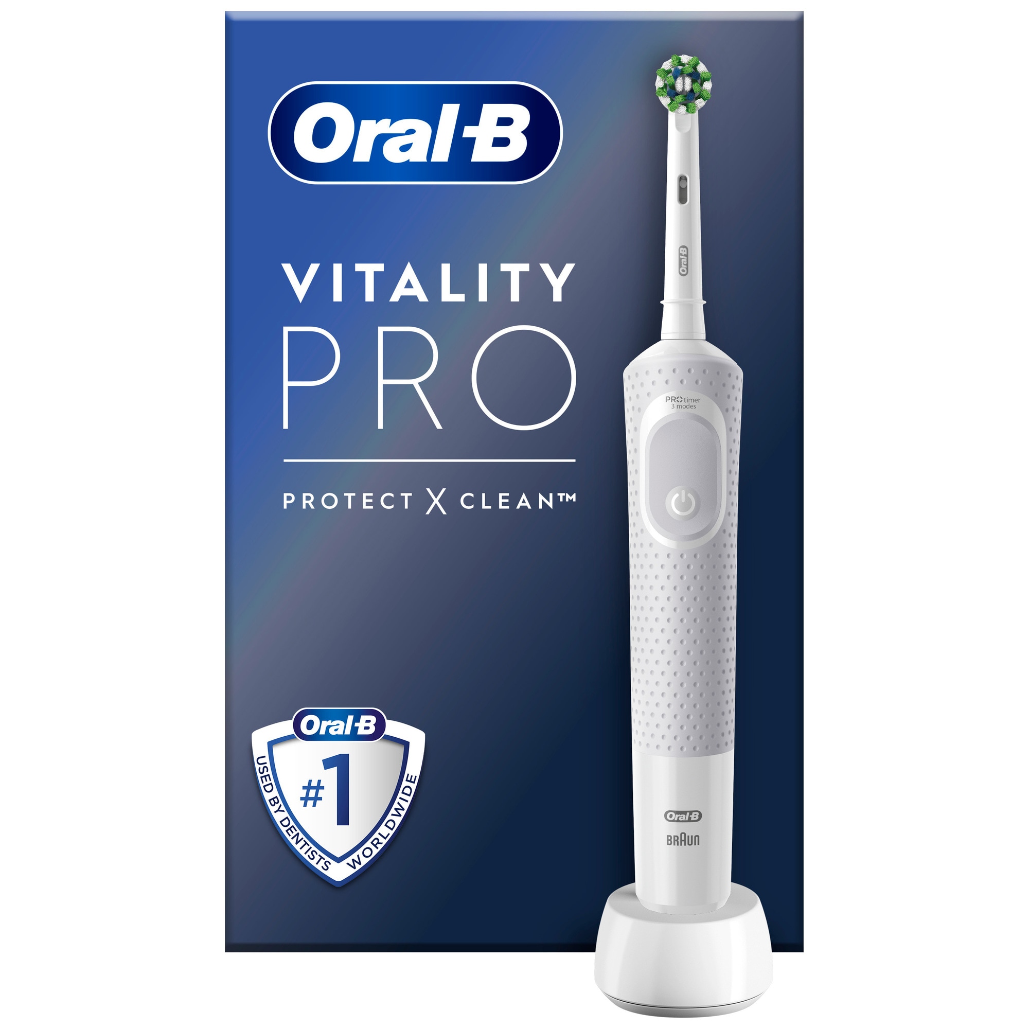 Oral-B Vitality Pro sähköhammasharja 427162 (valkoinen) - Gigantti  verkkokauppa