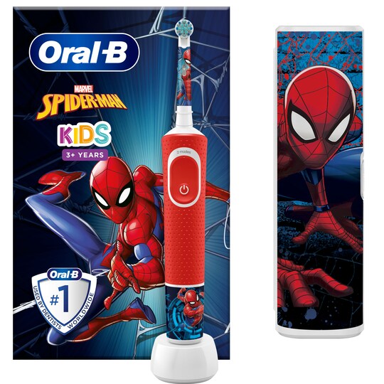 Oral-B Vitality Kids Spiderman sähköhammasharja lapsille 419686 - Gigantti  verkkokauppa