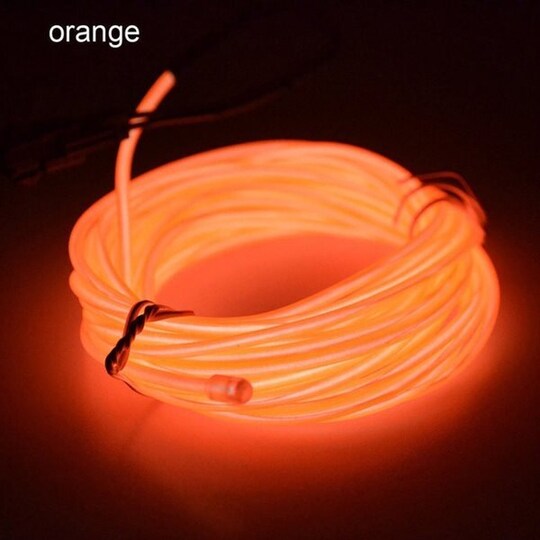 Paristokäyttöinen Led Glowstrip Neon-nauha 3 Metriä - Orange - Gigantti  verkkokauppa