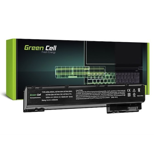 Green Cell kannettavan akku HP ZBook 15 15 G2 17 17 G2 / 14,4V 4400mAh -  Gigantti verkkokauppa
