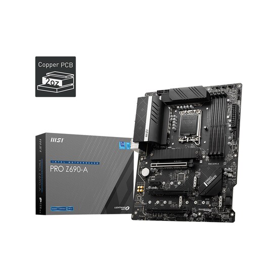 MSI PRO Z690-A emolevy Intel Z690 LGA 1700 ATX - Gigantti verkkokauppa