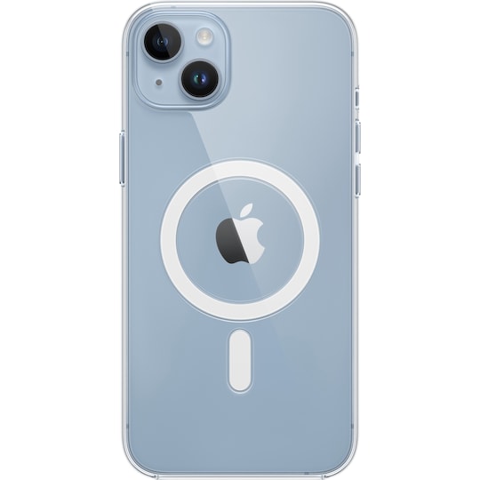 iPhone 14 Plus läpinäkyvä suojakuori MagSafe-tuella - Gigantti verkkokauppa