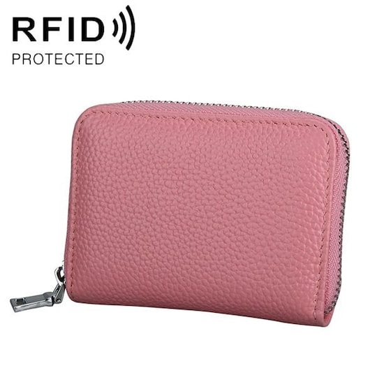 Pinkki Lompakko vetoketjulla RFID - Gigantti verkkokauppa