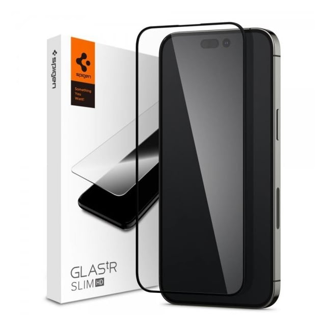 Spigen iPhone 14 Pro Max Näytönsuoja GLAS.tR Slim FC