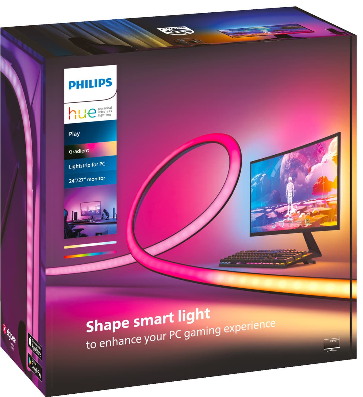 Philips Hue Play Gradient PC valonauha 24/27 inch EU