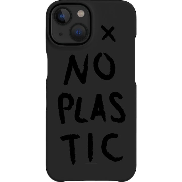 A Good Company iPhone 14 No Plastic suojakuori (hiilenmusta)