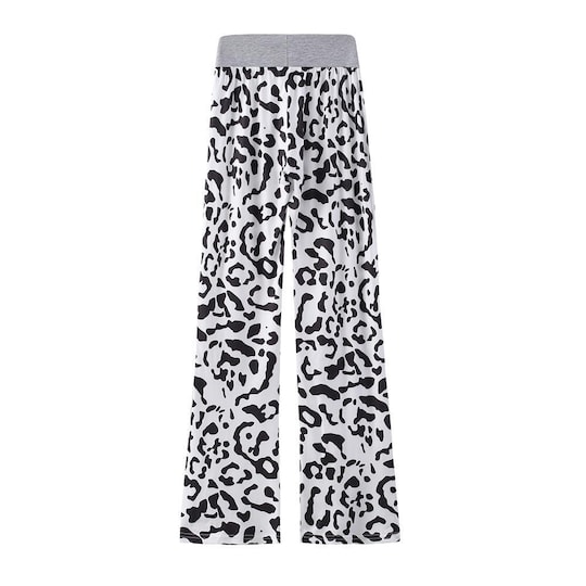 Pehmeät housut Leopardikuvio valkoinen / musta (XXXL) - Gigantti  verkkokauppa
