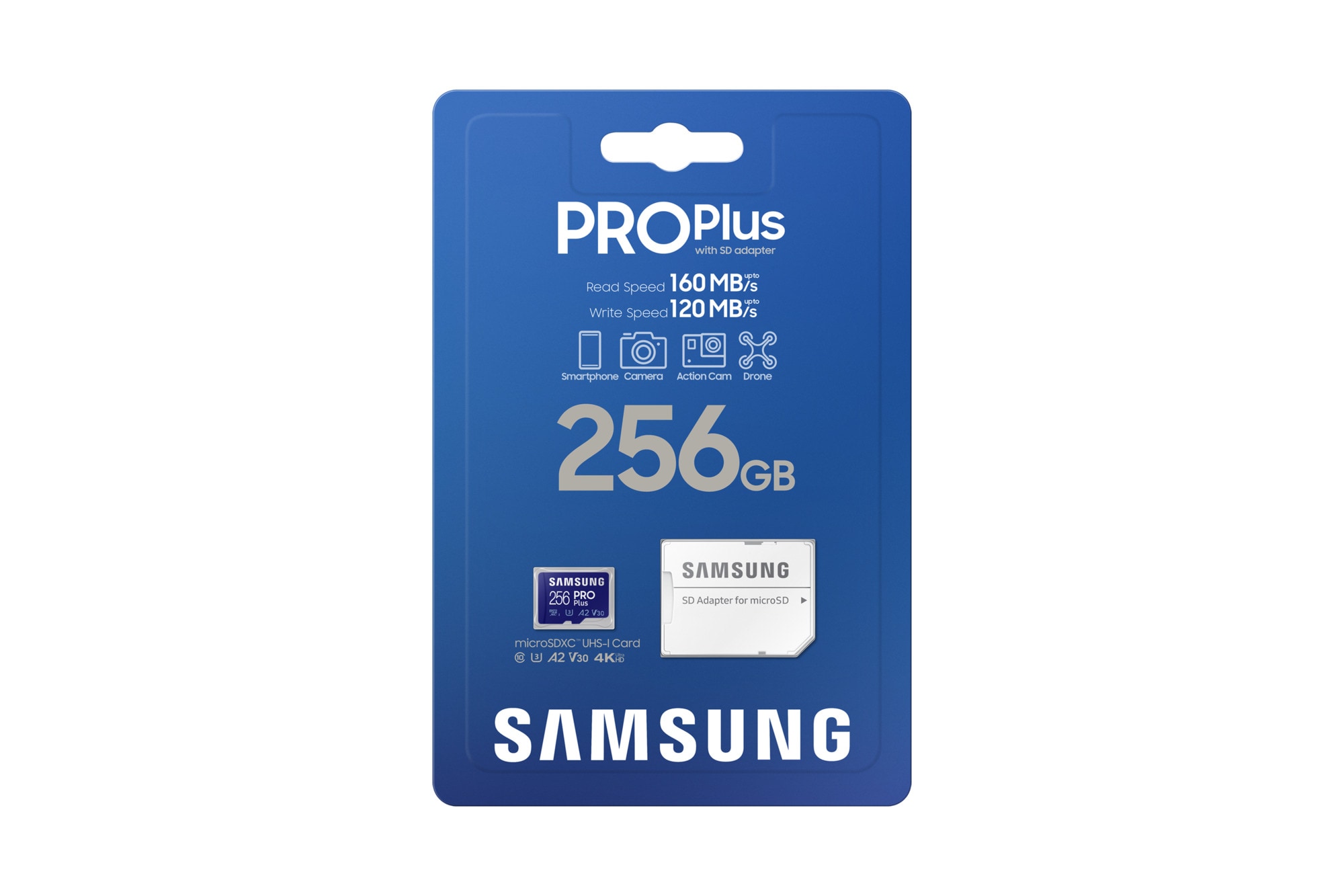 Samsung Pro Plus micro SD 256GB - Gigantti verkkokauppa