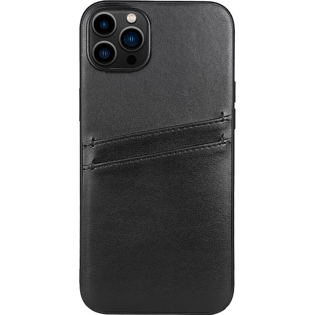 Buffalo Cardpocketlompakkokotelo iPhone 14 Plus (musta)