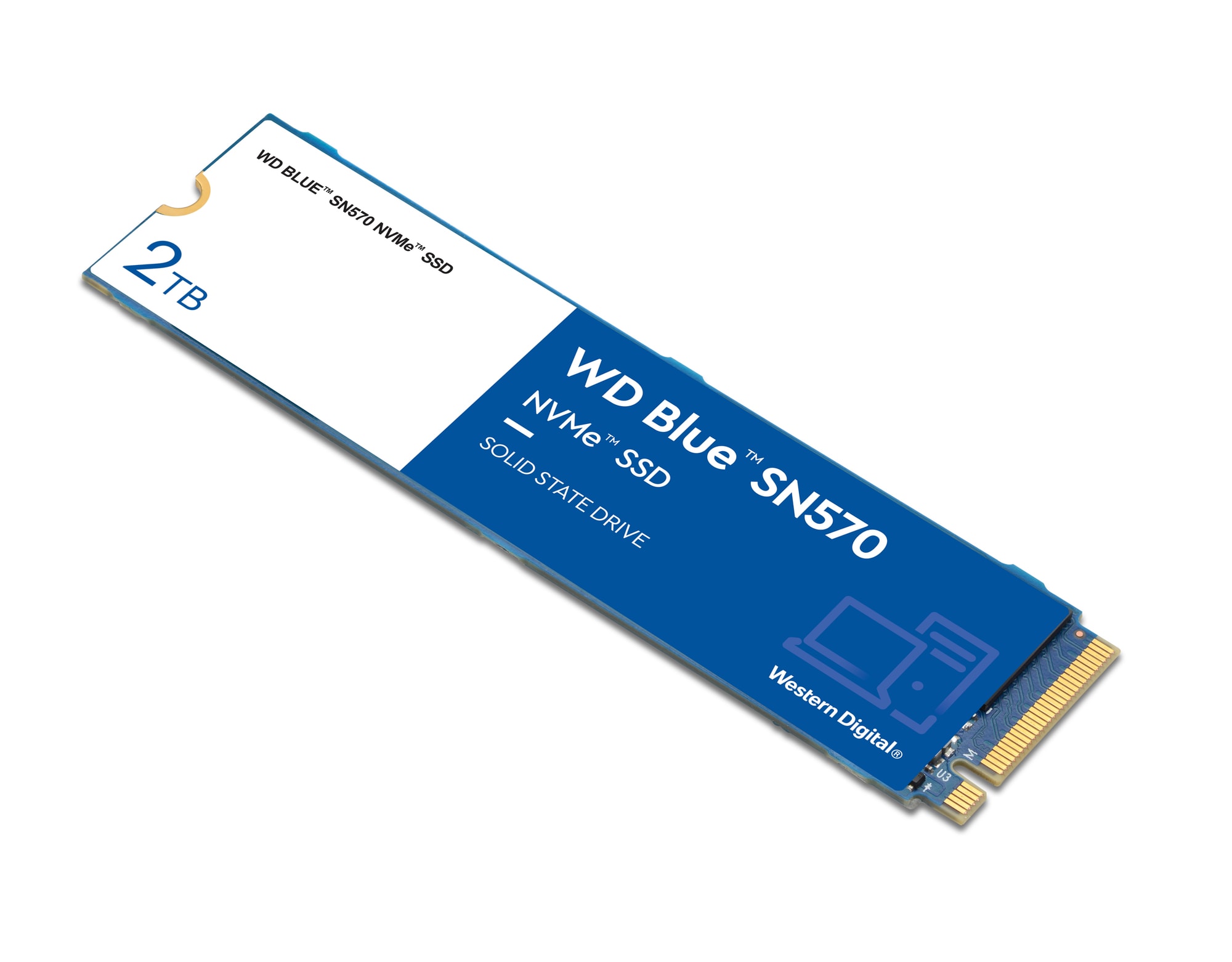 WD Blue 2TB SN570 NVMe SSD - Gigantti verkkokauppa