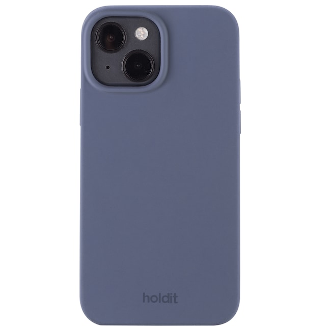 HOLDIT Silicone iPhone 14 suojakuori (sininen)