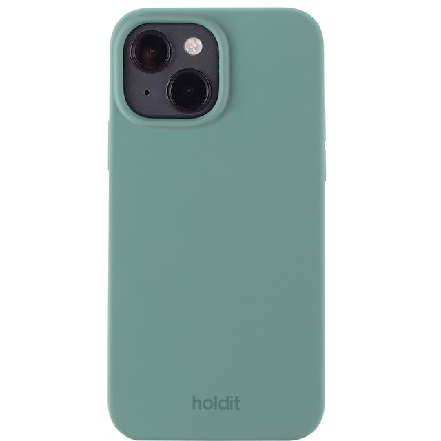 HOLDIT Silicone iPhone 14 suojakuori (vihreä)