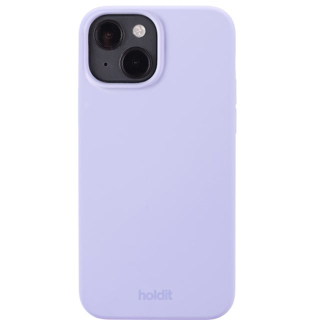 HOLDIT Silicone iPhone 14 suojakuori (violetti)