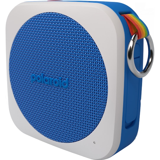 Polaroid Music P1 kannettava langaton kaiutin (sininen/valkoinen) -  Gigantti verkkokauppa