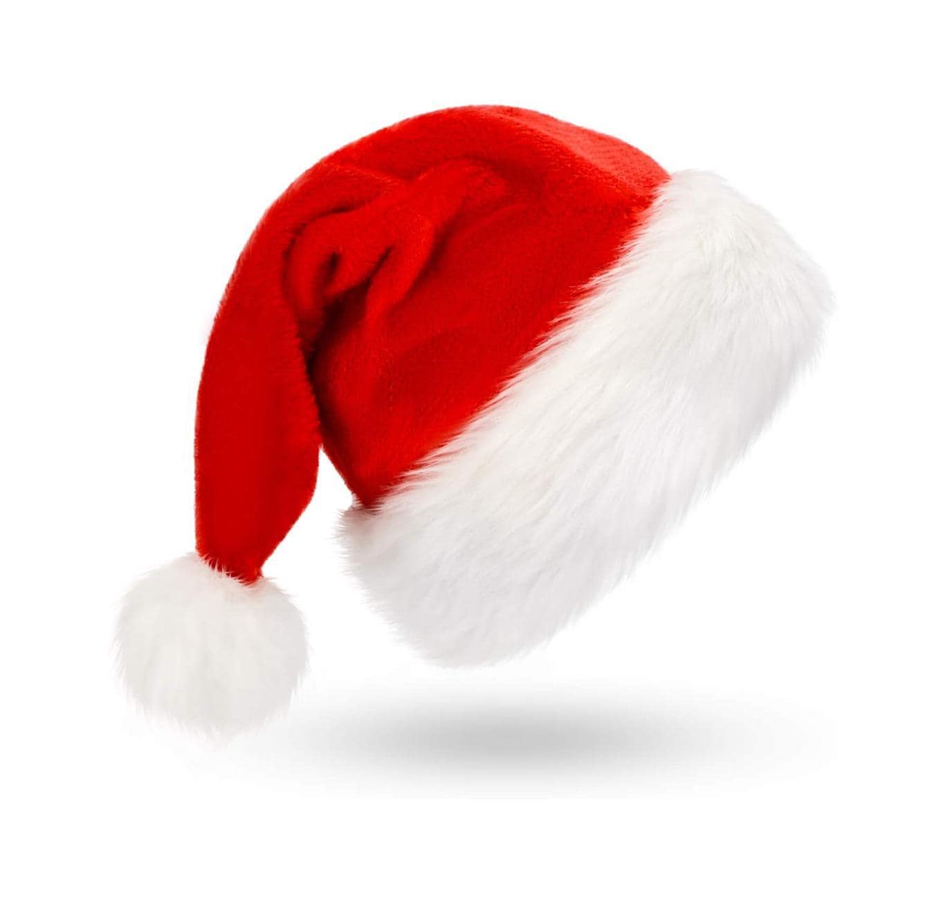 Joulupukin hattu aikuisen koko Punainen One size - Gigantti verkkokauppa
